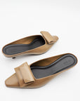 Petit Pouch Heel in Oak by St Agni-St. Agni-Idlewild-Cincinnati