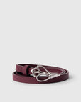Petit Shell Pebble Belt in Winetasting by Rodebjer-Rodebjer-Idlewild-Cincinnati