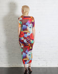 Playground Dress in Red by Pleats Please Issey Miyake-Pleats Please Issey Miyake-Idlewild-Cincinnati