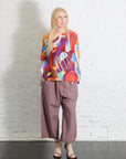 Playground Top in Red by Pleats Please Issey Miyake-Pleats Please Issey Miyake-Idlewild-Cincinnati