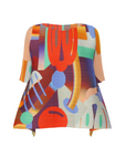 Playground Top in Red by Pleats Please Issey Miyake-Pleats Please Issey Miyake-Idlewild-Cincinnati