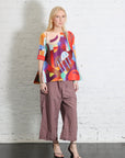 Playground Top in Red by Pleats Please Issey Miyake-Pleats Please Issey Miyake-Idlewild-Cincinnati