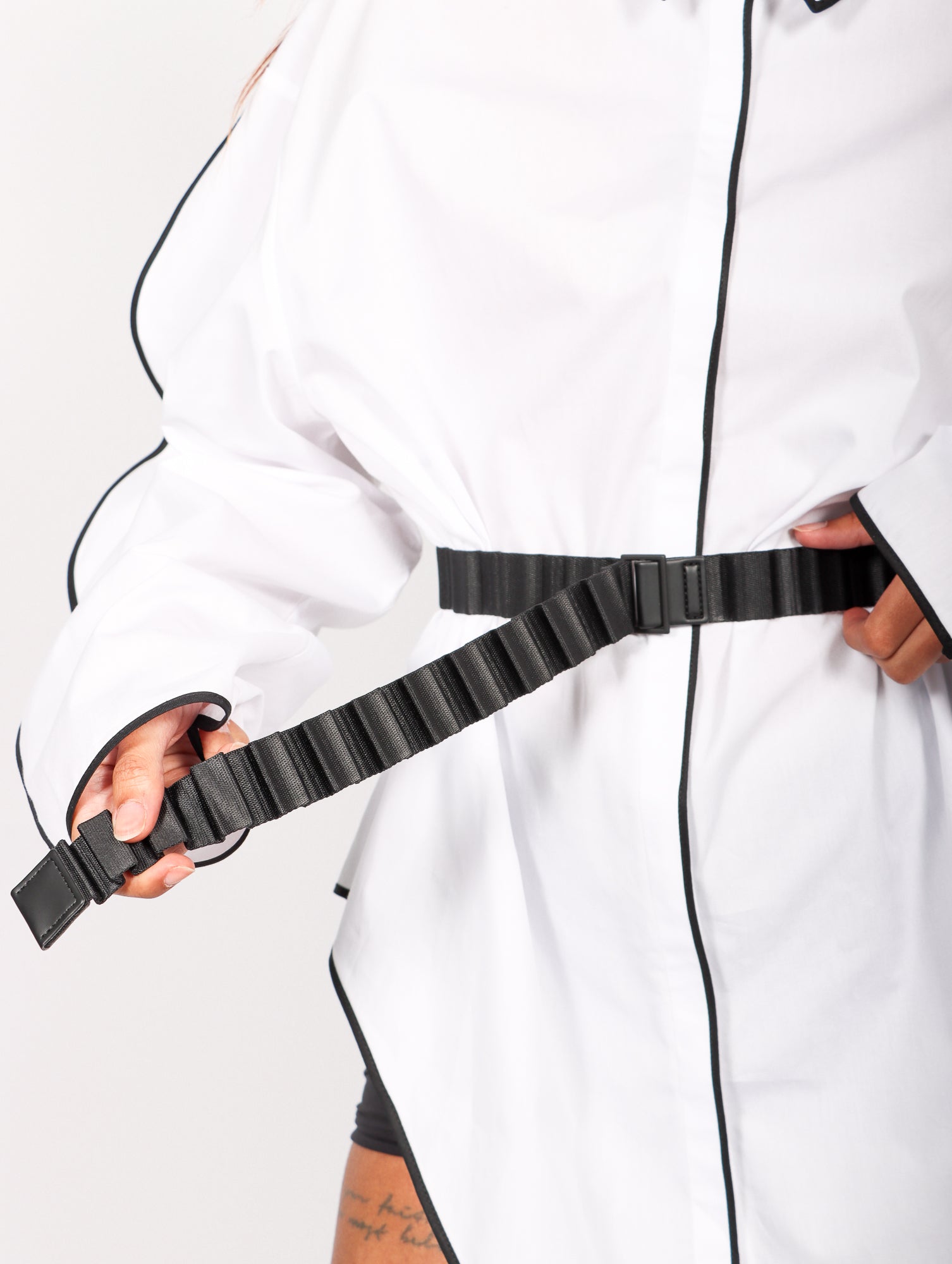 Pleats Belt in Black by Pleats Please Issey Miyake – Idlewild