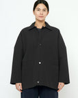 Pockets Shirt Jacket in Black by 7115 by Szeki-7115 by Szeki-Idlewild-Cincinnati