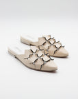 Pointed Toe Flat in White by I.N.K-I.N.K-Idlewild-Cincinnati