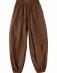 Poplin Balloon Pants in Choco by Alysi-Alysi-Idlewild-Cincinnati