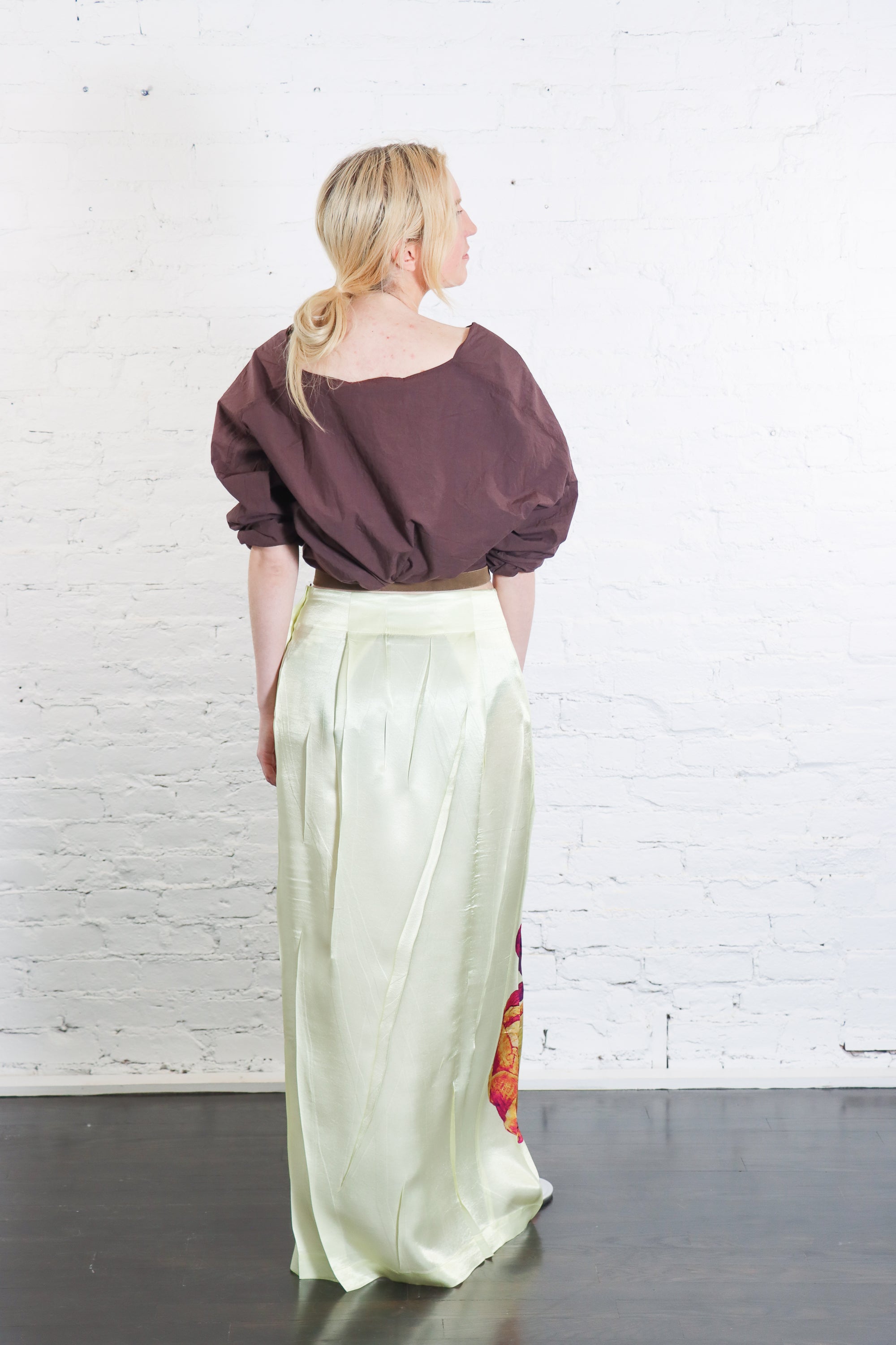 ISSEY MIYAKE フレアスカート 総柄 コットン100% 日本製 Pressed Flora Pleats Skirt in Peony by Issey Miyake – Idlewild