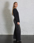 Raw Apron Top in Black by Lauren Manoogian-Lauren Manoogian-Idlewild-Cincinnati