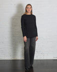 Raw Apron Top in Black by Lauren Manoogian-Lauren Manoogian-Idlewild-Cincinnati