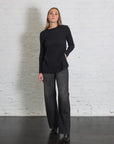 Raw Apron Top in Black by Lauren Manoogian-Lauren Manoogian-Idlewild-Cincinnati