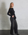 Raw Apron Top in Black by Lauren Manoogian-Lauren Manoogian-Idlewild-Cincinnati