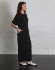 Relaxed Tee Dress in Black by St. Agni-St. Agni-Idlewild-Cincinnati
