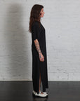 Relaxed Tee Dress in Black by St. Agni-St. Agni-Idlewild-Cincinnati