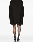 Rib Knit Cardigan Dress Jacket in Black by MM6 Maison Margiela-MM6-Idlewild-Cincinnati