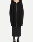 Rib Knit Cardigan Dress Jacket in Black by MM6 Maison Margiela-MM6-Idlewild-Cincinnati
