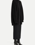 Rib Knit Cardigan Dress Jacket in Black by MM6 Maison Margiela-MM6-Idlewild-Cincinnati
