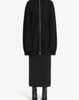 Rib Knit Cardigan Dress Jacket in Black by MM6 Maison Margiela-MM6-Idlewild-Cincinnati