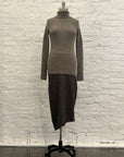 Rib Split Turtleneck in Cinder by Lauren Manoogian-Lauren Manoogian-Idlewild-Cincinnati