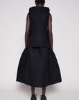Ripple Skirt in Black by Melitta Baumeister-Melitta Baumeister-Idlewild-Cincinnati