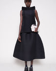 Ripple Skirt in Black by Melitta Baumeister-Melitta Baumeister-Idlewild-Cincinnati