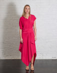 Ritz Dress in Rani Pink by Shwetambari-Shwetambari-Idlewild-Cincinnati