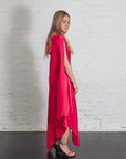Ritz Dress in Rani Pink by Shwetambari-Shwetambari-Idlewild-Cincinnati