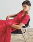 Ritz Dress in Rani Pink by Shwetambari-Shwetambari-Idlewild-Cincinnati