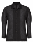 Rustic Mesh Cardigan in Black by Homme Plisse Issey Miyake-Homme Plisse Issey Miyake-Idlewild-Cincinnati