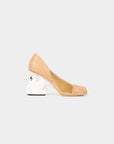 Christine Cousin Shoe in Nude by A.W.A.K.E. Mode