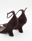 Samba Sandal Heel in Dark Brown by Rodebjer-Rodebjer-Idlewild-Cincinnati