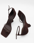 Samba Sandal Heel in Dark Brown by Rodebjer-Rodebjer-Idlewild-Cincinnati