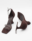 Samba Sandal Heel in Dark Brown by Rodebjer-Rodebjer-Idlewild-Cincinnati