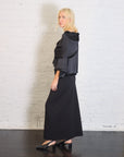 Sateen Jackie O Top in Black by Planet-Planet-Idlewild-Cincinnati