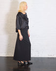 Sateen Jackie O Top in Black by Planet-Planet-Idlewild-Cincinnati