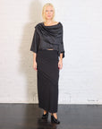 Sateen Jackie O Top in Black by Planet-Planet-Idlewild-Cincinnati