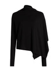 Scarf Long Sleeve Top in Black by Helmut Lang-Helmut Lang-Idlewild