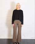 Scuba Bell Bottom Pants in Turtle by Planet-Planet-Idlewild-Cincinnati