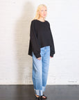 Scuba Mini Puff Top in Black by Planet-Planet-Idlewild-Cincinnati