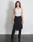 Sculpted Knit Top in Silver by St. Agni-St. Agni-Idlewild-Cincinnati