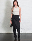 Sculpted Knit Top in Silver by St. Agni-St. Agni-Idlewild-Cincinnati