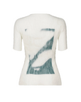 Shadow Study Chiffon Twist Short Sleeve Top in Shadow by Issey Miyake-Issey Miyake-Idlewild-Cincinnati