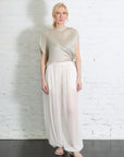 Sheer Balloon Pant in Bianco by Alysi-Alysi-Idlewild-Cincinnati