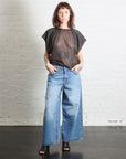 Sheer Blouse in Lavagna by Alysi-Alysi-Idlewild-Cincinnati