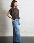 Sheer Blouse in Lavagna by Alysi-Alysi-Idlewild-Cincinnati