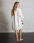 Shirt Bubble Dress in White by Shwetambari-Shwetambari-Idlewild-Cincinnati