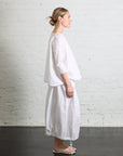Short Tunic TC in White by Album Di Famiglia-Album Di Famiglia-Idlewild-Cincinnati