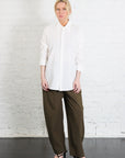 Papery Lantern Trouser in Olive Gray by 7115 by Szeki-7115 by Szeki-Idlewild-Cincinnati
