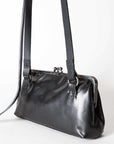 Simple Bigla Small Wide Bag in Black by Miranda Kaloudis-MDK-Idlewild-Cincinnati