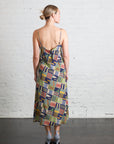Slip Dress in Patchwork Print by Serien°umerica-Serien°umerica-Idlewild-Cincinnati