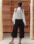 Slip Shirt in White by Henrik Vibskov-Henrik Vibskov-Idlewild-Cincinnati